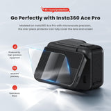 Tempered Protective Film For Insta360 Ace Pro Sports Camera - 1 Set