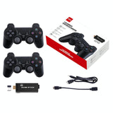 64Gb 4K Retro Game Stick + 2 Wireless Gamepads & 10 000+ Pre-Installed Games