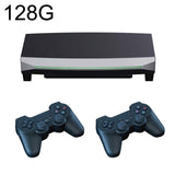 4-Person Battle Console 4K Hd Gaming Machine - 128G With Suspension Simulator And Ordinary Handle