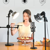 500W Mushroom Lamp & Tripod For Mobile Phone Photography