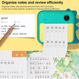 Children'S Instant Camera With Dual-Lens And Mini Print - Green Dinosaur