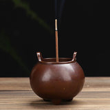 Hand-Played Vatican Incense Burner - Pure Copper Small Antique