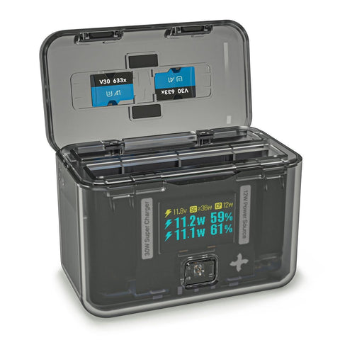 Smart Dual Charging Box For Insta360 X4 Camera