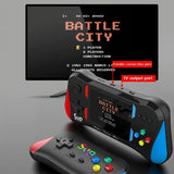 Double-Black Handheld Game Console With 3.5-Inch Screen