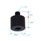 4-Piece A20 Screw Adapter 1 / 4 Female To M6 Male