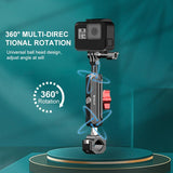 Universal Cnc Rearview Magic Arm For Motorcycles