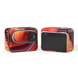 Carbon Fiber Style Body Sticker For Insta360 Go 3 Action Camera