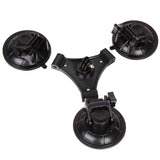 Triangle Suction Cup Mount For Action Cameras With Screwdriver