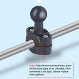 Car Seat Mount For Action Cameras - 21Mm Ballhead With Tripod Adapter