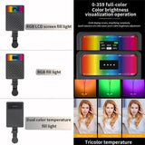 Portable Clip-On Fill Light For Mobile Devices - Three Light Modes