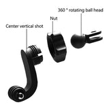 Universal Action Camera Adapter - Vertical & Horizontal Shoot - 2 Pack