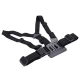 Universal Body Mount Belt For Action Cameras With J Hook And Long Screw