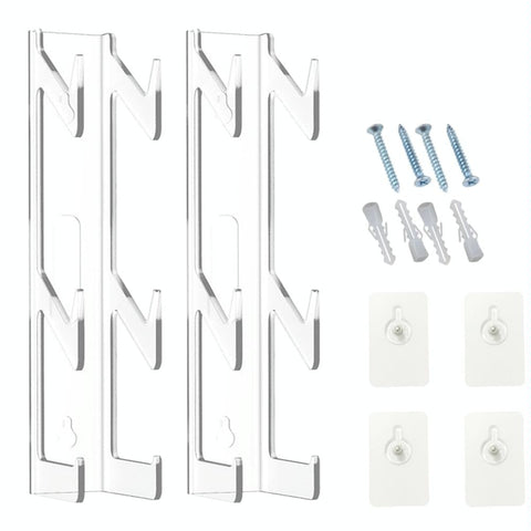 Acrylic Game Controller And Headphone Wall Mount - Set Of 2