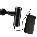 Electric Shock Muscle Massage Gun - Pink Minia