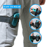 Flexible Joycon Leg Strap With Adjustable Band