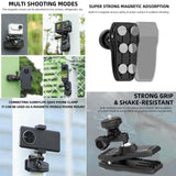 360 Degree Swivel Backpack Clip For Magnetic Action Camera Mount