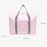 Folding Travel Bag With Trolley Case For Luggage