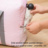 Folding Travel Bag With Trolley Case For Luggage