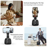 Smart 360 Degree Live Video Recording Desktop Stabilizer