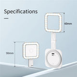 Portable Magnetic Selfie Light For Live Streaming And Skin Beauty