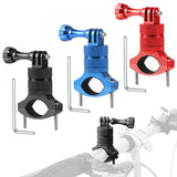 Action Camera Bicycle Mounting Bracket - Aluminum Alloy Clip