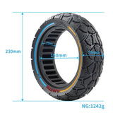 Electric Scooter Tire - 54 Cards 255X80 / 65-6.5 Universal Fit Colourful