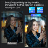 Portable Mini Clip-On Led Fill Light For Video Conferencing And Live Streaming