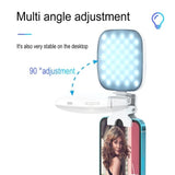 Portable Mini Clip-On Led Fill Light For Video Conferencing And Live Streaming