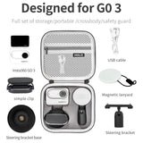 Insta360 Go 3 Portable Storage Case - Pu Material