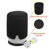 Black Dustproof Case For Homepod / Mini 2 Speaker With Anti-Slip Pad