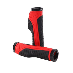 A Pair Of Anti-Slip Bike Handlebar Grips - Red