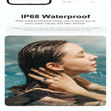 Smart Ring With Heart Rate Blood Oxygen Sleep Monitoring & Sports Modes - Size 8