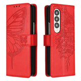 Butterfly Embossed Leather Phone Case