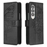 Butterfly Embossed Leather Phone Case