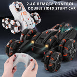 360-Degree Swing Arm Rc Car - Double Control 2.4G Multifunctional Five-Wheeled
