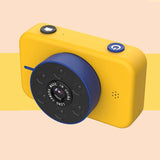 Mini 4K Dual Camera For Kids - 50Mp Front & Rear - Yellow