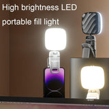 Usb Charging Led Beauty Fill Light For Mobile Phone Live Camera