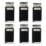 Metal Rfid Card Holder Wallet - Compact Design