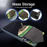 Metal Rfid Card Holder Wallet - Compact Design