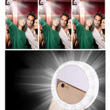 Ring-Shaped Selfie Light For Live Photography - Led Flashlight
