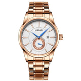 Waterproof Men Quartz Watch With Night Light - H9009B-G