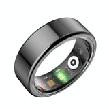 Smart Ring With Heart Rate Blood Oxygen Sleep Monitoring & Sports Modes - Size 8