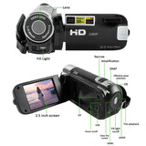 16Mp Hd Digital Camera With 16X Zoom For Home And Travel