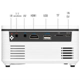 Portable Mini Projector - 80 Lumens 1080P Support 320X240 Pixels