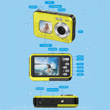 Waterproof 48Mp Dual Screen Outdoor Camera - Wdc901