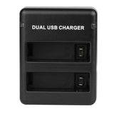 Portable Dual Usb Charger For Gopro Hero4 Batteries