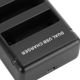 Portable Dual Usb Charger For Gopro Hero4 Batteries