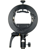 Universal S-Type Flash Bracket For Bowens Mount - Black