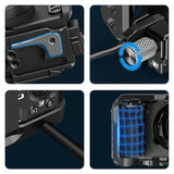 Sony A7Cm2 / 7C Ii / 7Cr Metal Camera Cage Stabilizer - Black