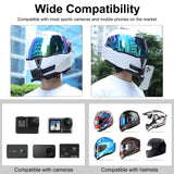 Motorcycle Helmet Chin Mount For Bending Action Camera